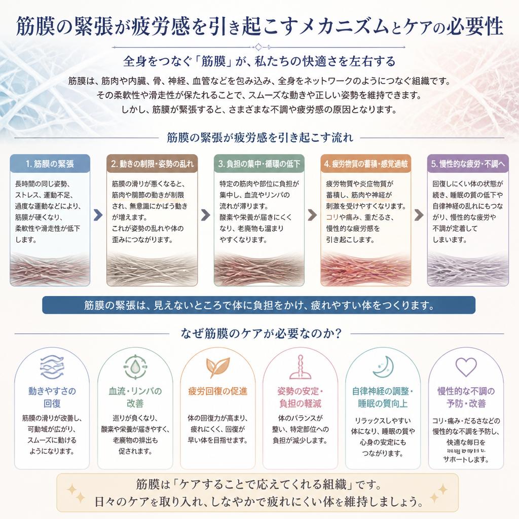 筋膜をケアする重要性